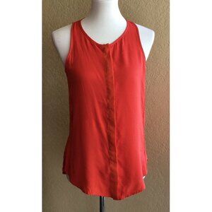 PJK Paterson J.Kincaid OraSol Hutchinson Shirt Tail Tank Top Size S PT19321372JK